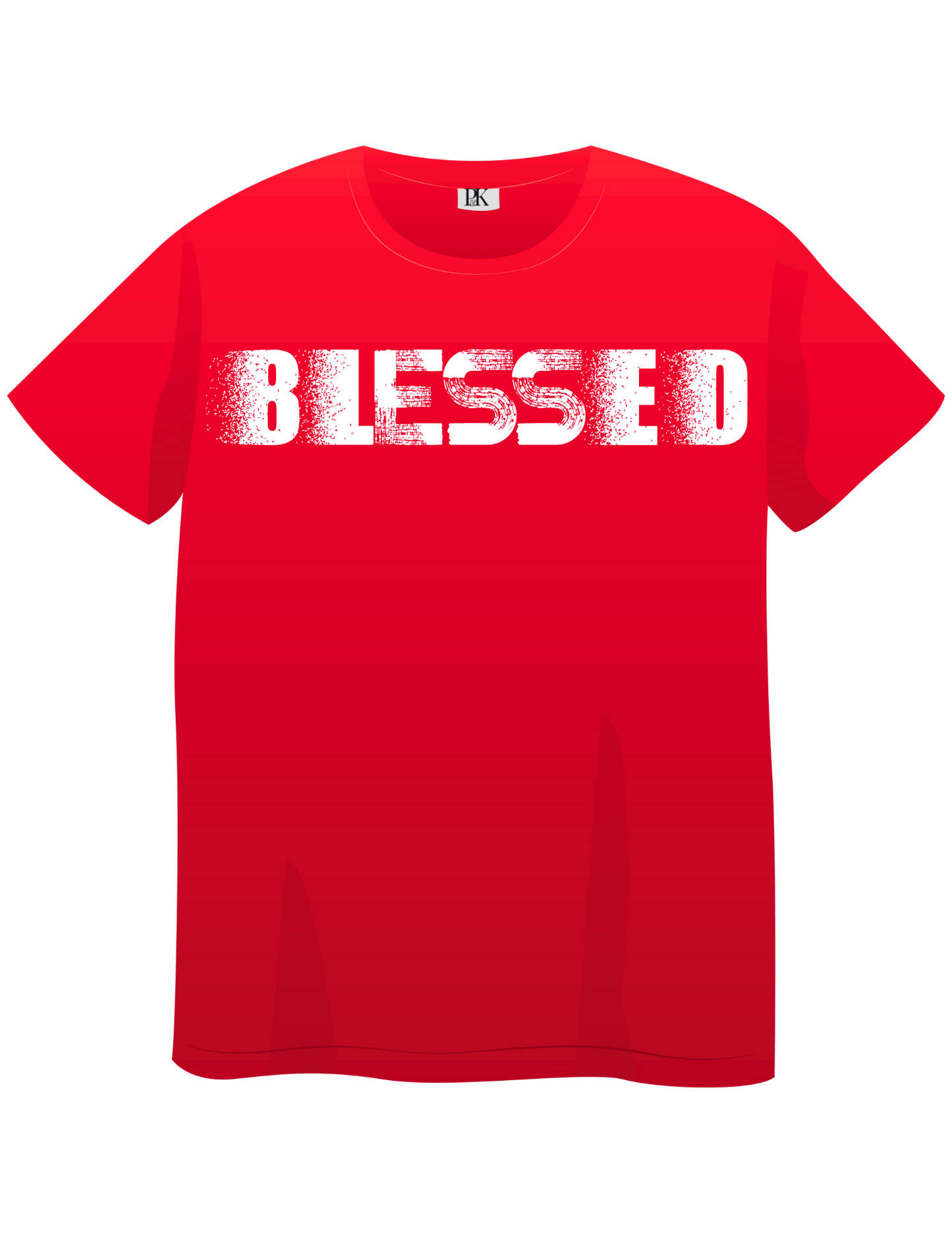 Blessed Las Vegas T-Shirt – Personalized Christian Tee with Inspirational Bible Verse, Front and Back Design