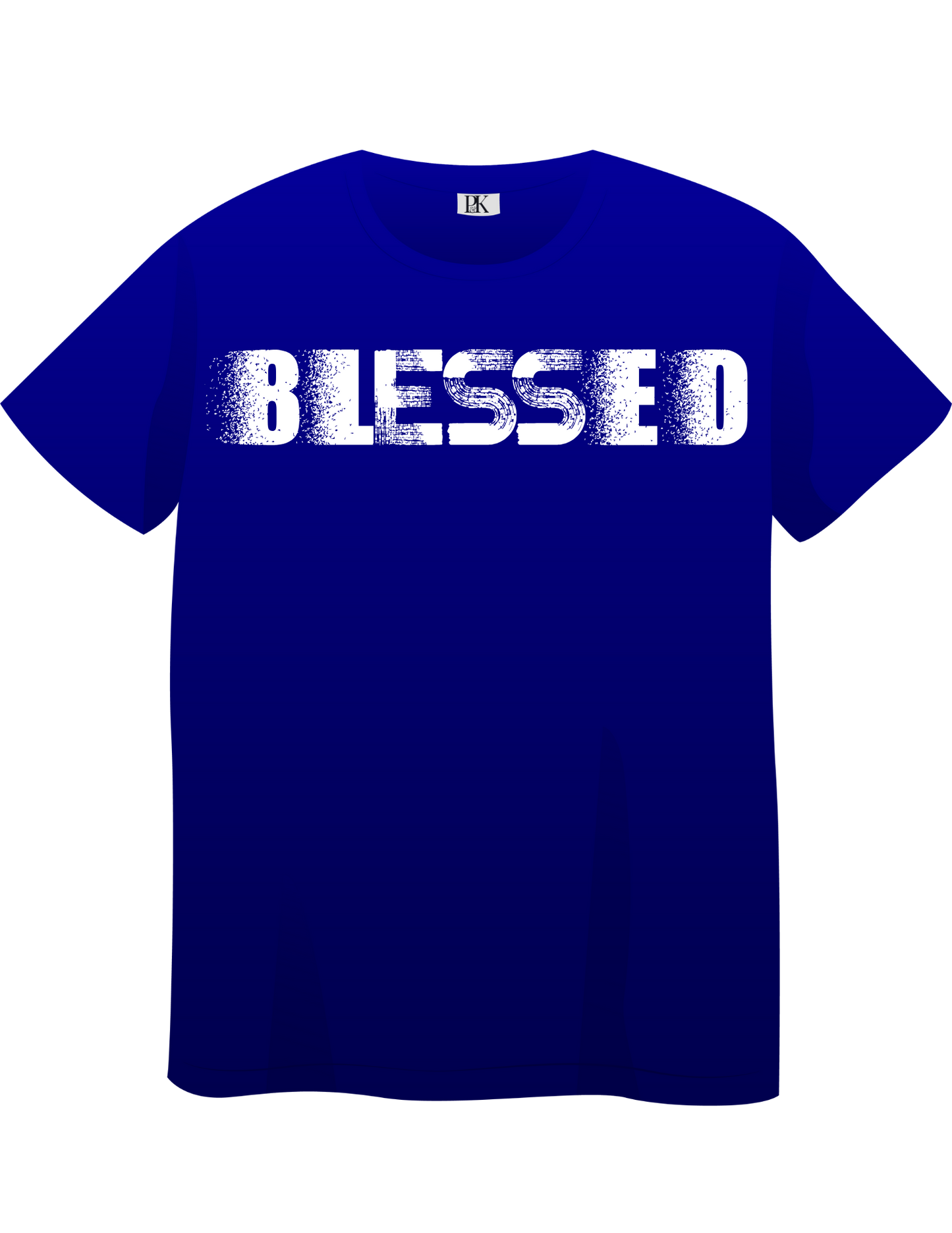 Blessed Las Vegas T-Shirt – Personalized Christian Tee with Inspirational Bible Verse, Front and Back Design