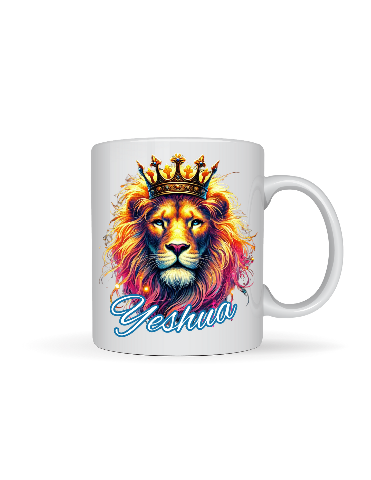 Yeshua Lion of Judah Mug – Inspirational Christian Coffee Cup