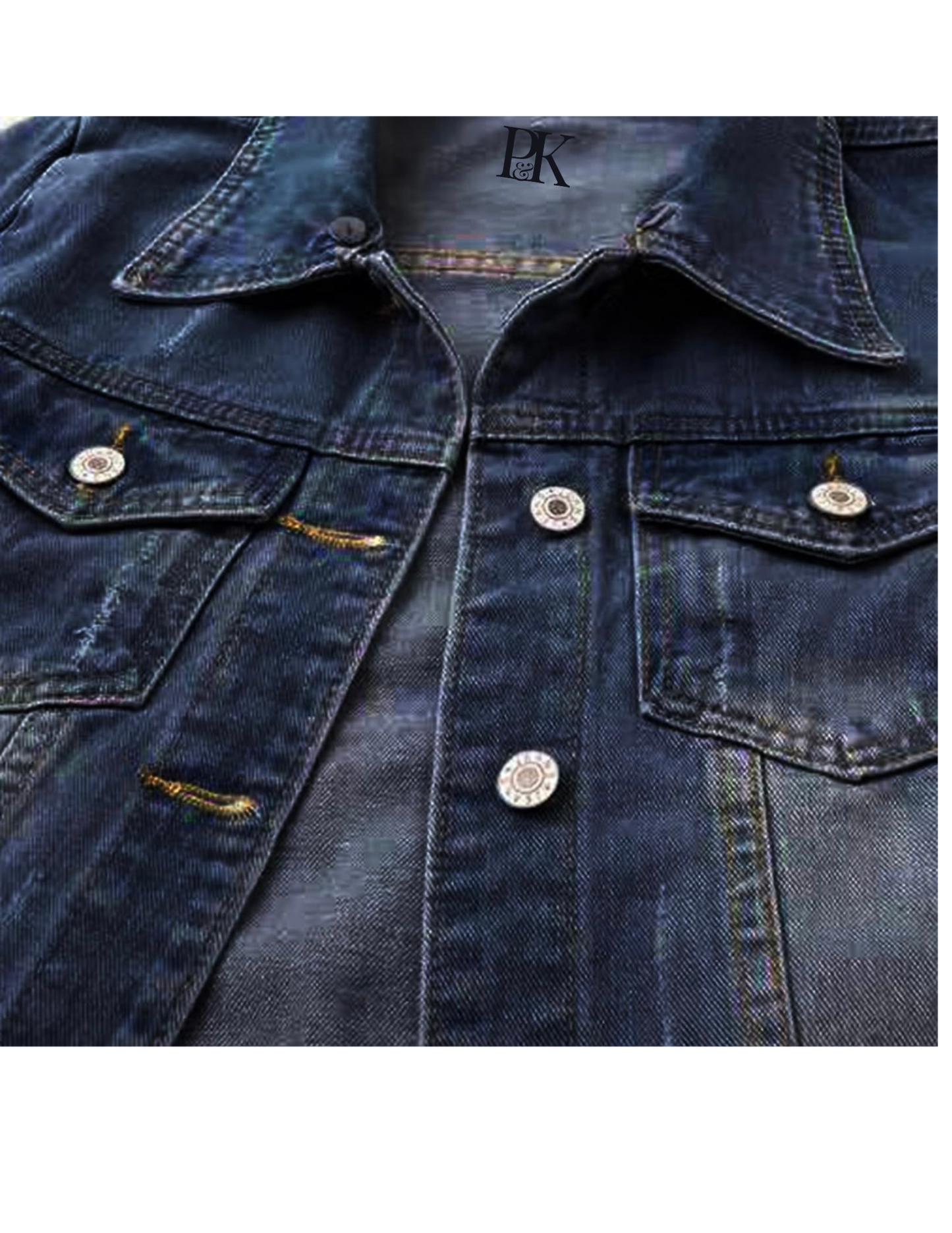 Majestic Lion Christian Denim Jacket – Golden Crown, Colorful Clouds, Inspirational Victory Quote in Spanish, Personalized Back Design