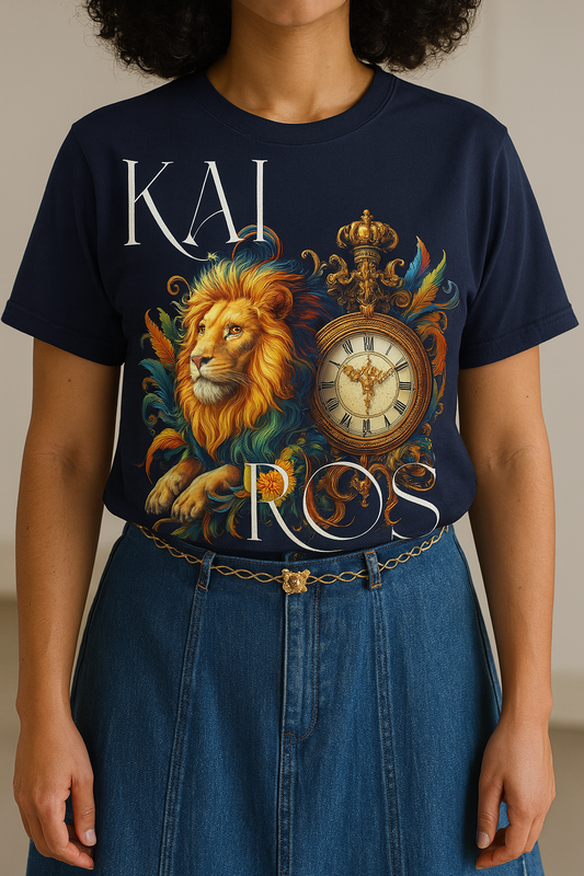 Custom Christian T-Shirt with Lion of God | Inspirational Faith Apparel